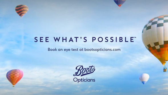 Boots Opticians Advert - 2022